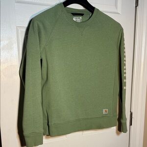 Carhartt Men's Olive Crewneck Sweater